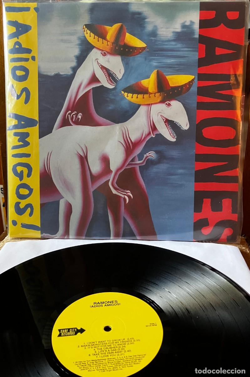 Discos de vinilo: RAMONES - ADIOS AMIGOS, LP reedic SURF CITY RECORDS 2025