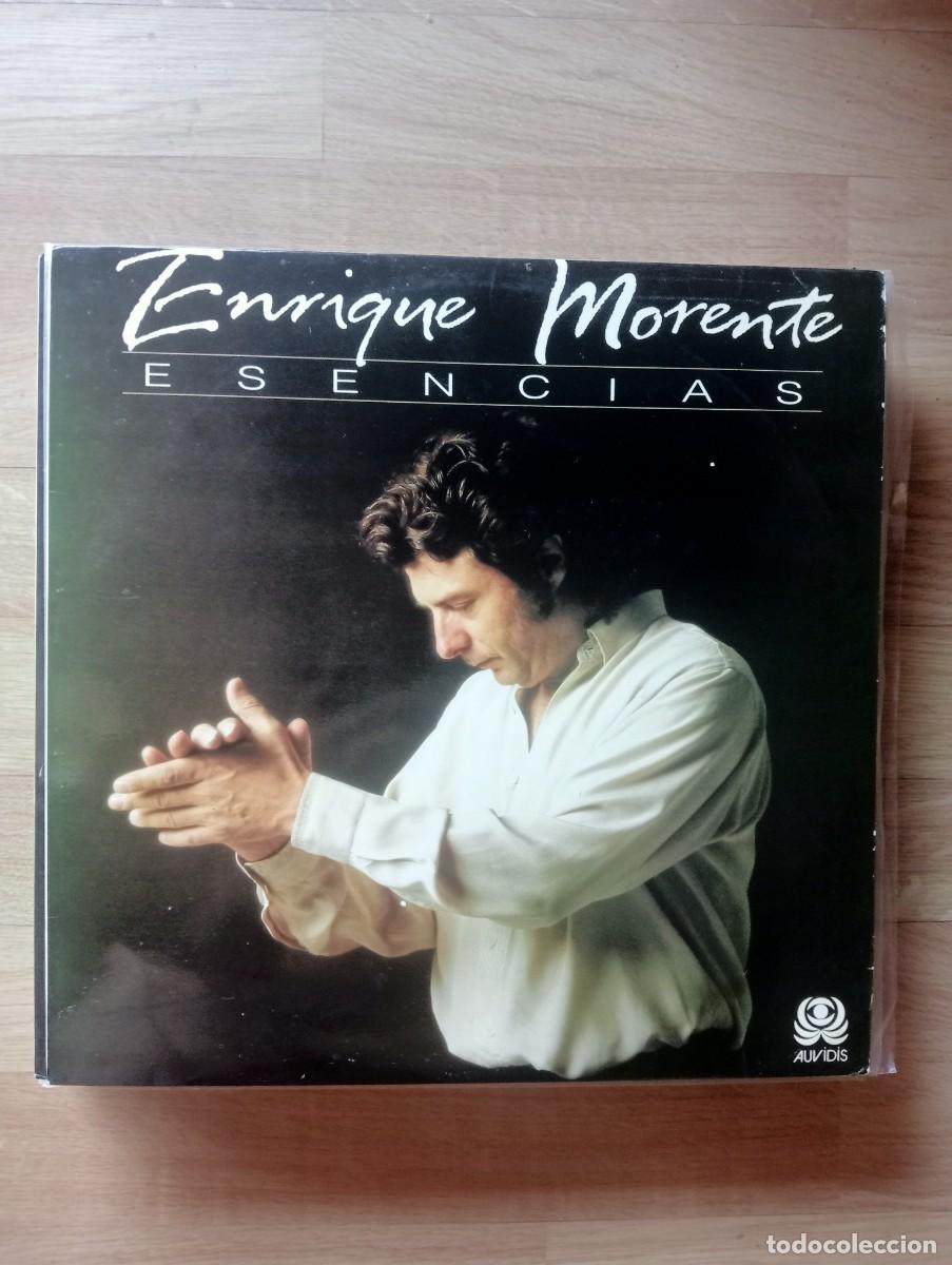 Discos de vinilo: Enrique Morente - Esencias Flamencas (LP) 1988 insert