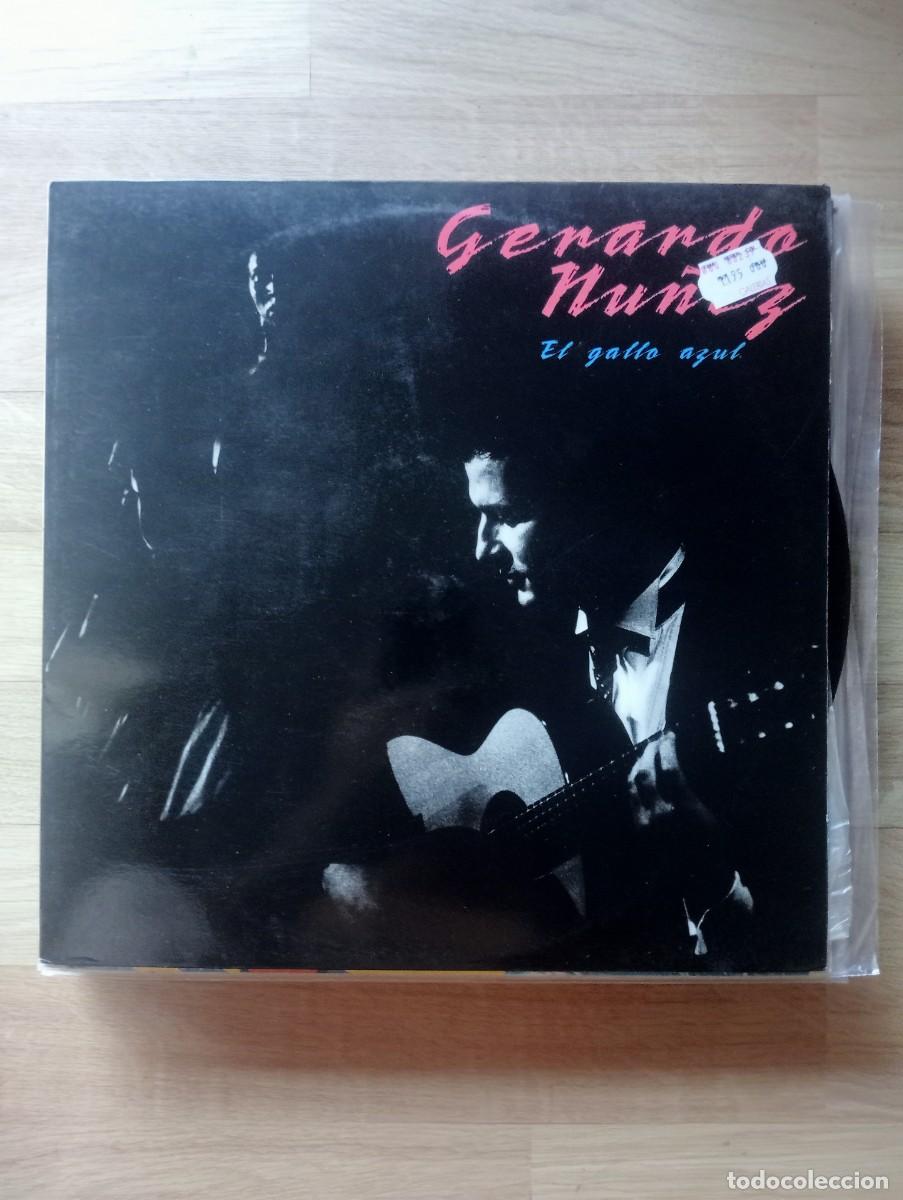 Discos de vinilo: Gerardo Nu&ntilde;ez - El Gallo Azul (LP, Album) 1987
