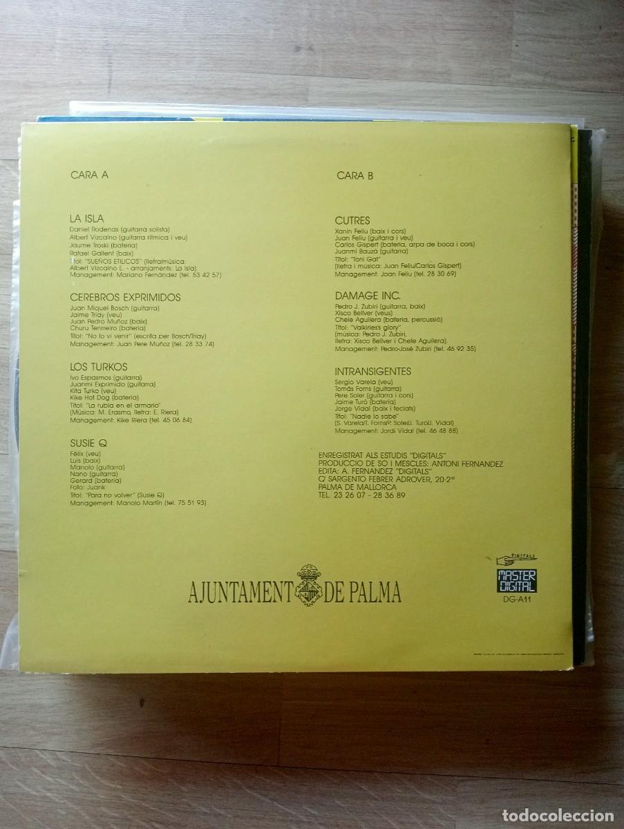 Discos de vinilo: Various - VI Concurs Pop Rock (LP, Comp) 1988 - Foto 2