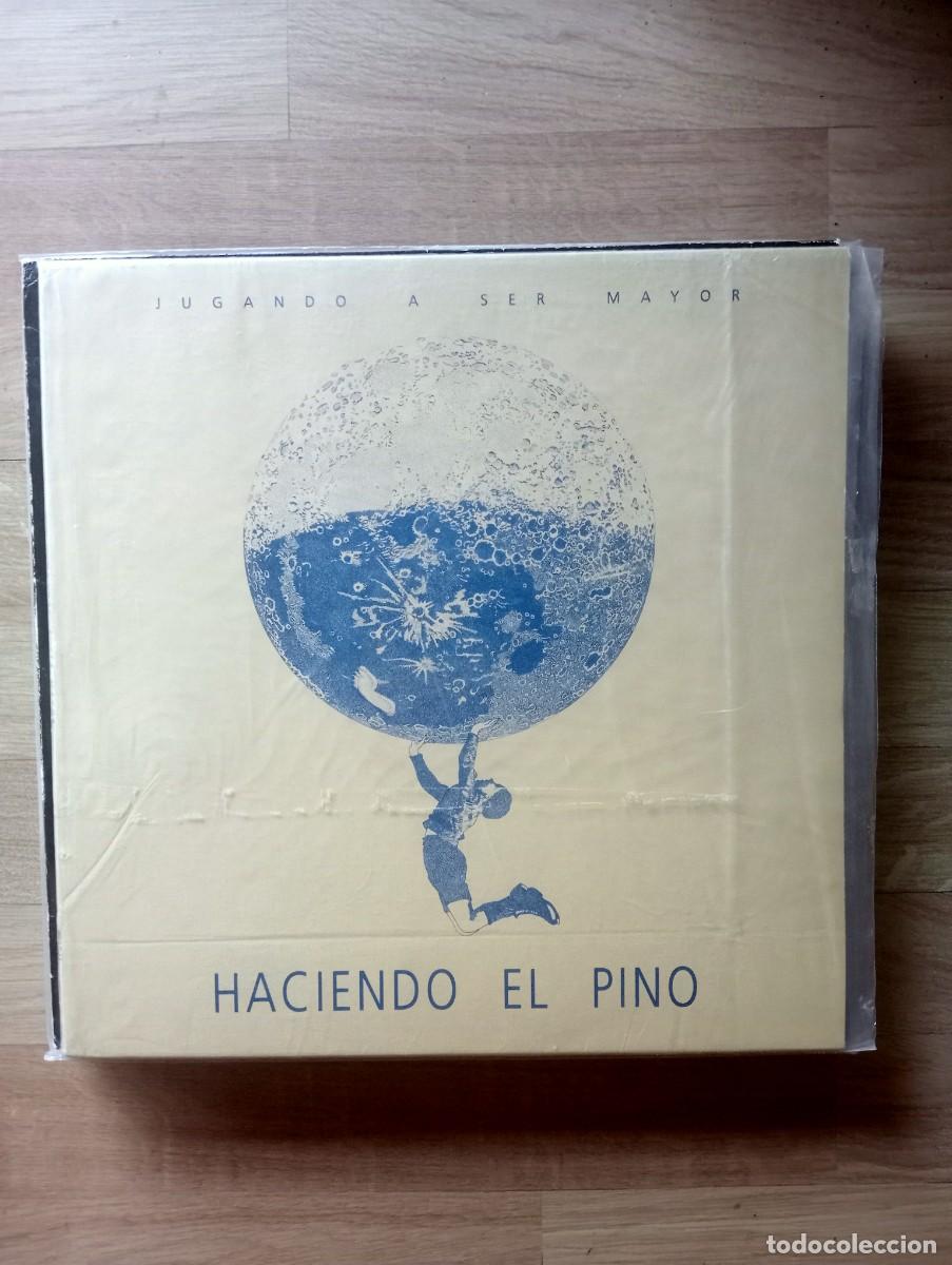 Discos de vinilo: Haciendo El Pino - Jugando A Ser Mayor (LP, Album) 1993 insert