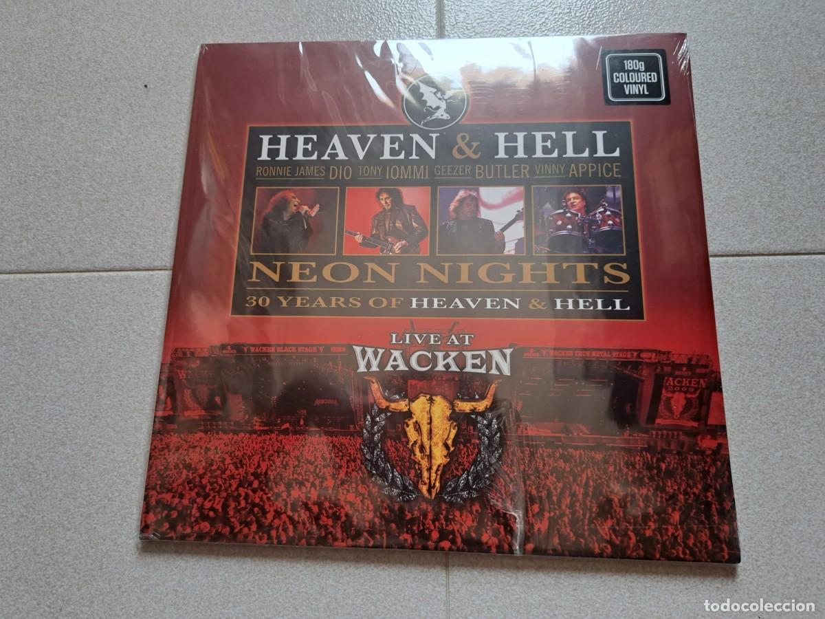 Discos de vinilo: HEAVEN & HELL - 2 LP - WACKEN - 30 A&Ntilde;OS DE HEAVEN & HELL - DIO - BLACK SABBATH - CARGO RECORDS