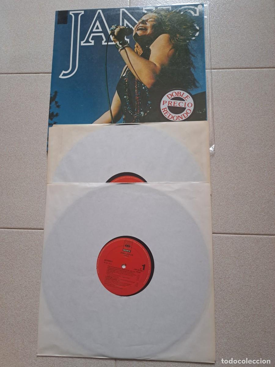 Discos de vinilo: JANIS JOPLIN - 2 LP - JANIS - REEDICION ESPA&Ntilde;OLA 1991 - PORTADA SENCILLA