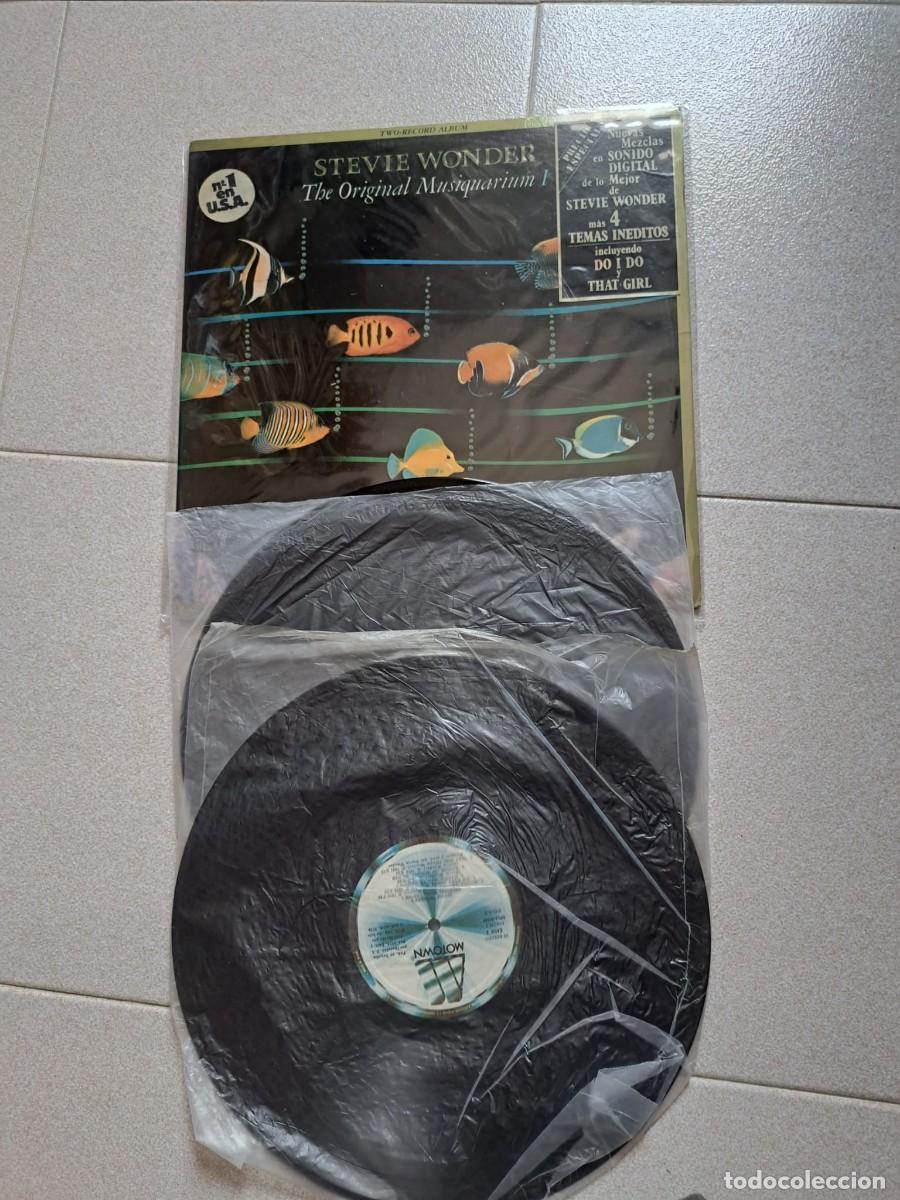 Discos de vinilo: STEVIE WONDER - 2 LP - THE ORIGINAL MUSIQUARIUM I - EDICION ESPA&Ntilde;OLA 1982