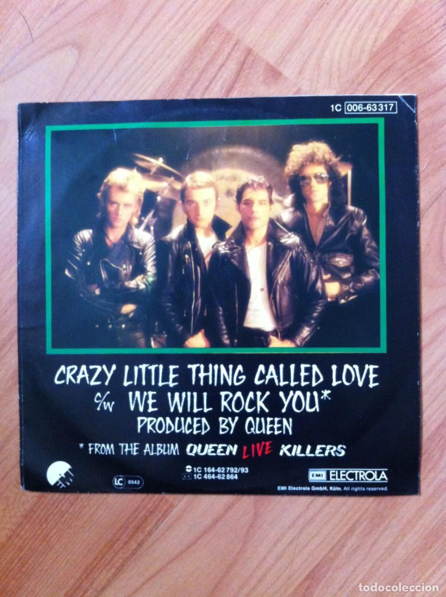 Discos de vinilo: QUEEN &rdquo;Crazy little thing called love&rdquo; - Foto 2