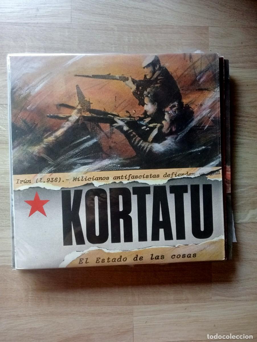 Discos de vinilo: Kortatu - El Estado De Las Cosas (LP, Album) 1986 insert