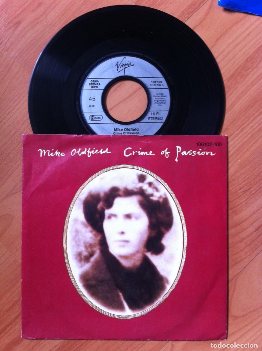 Discos de vinilo: MIKE OLDFIELD `Crime of passion&rdquo;
