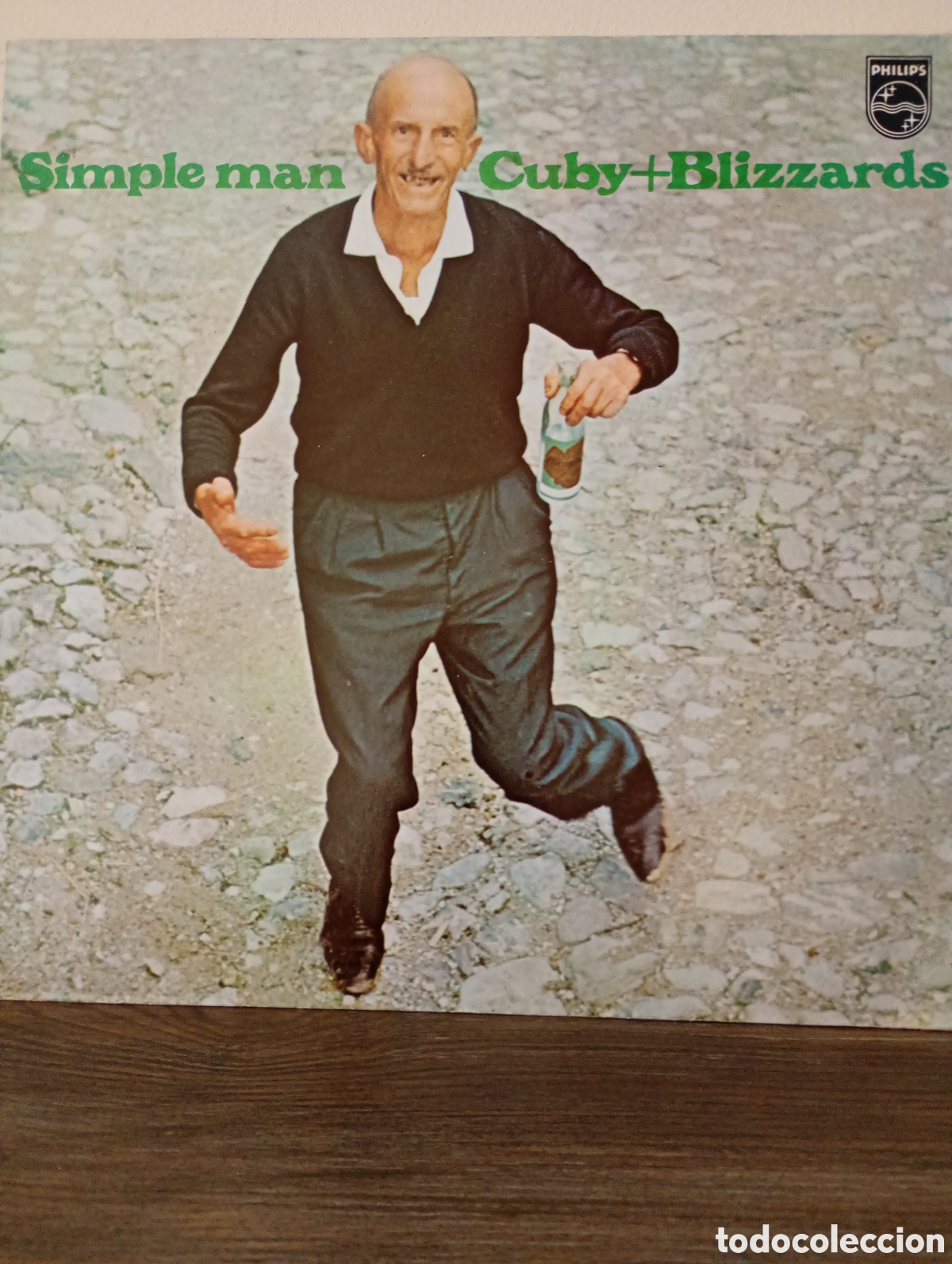 Discos de vinilo: Cuby+ Blizzard, Simple man.