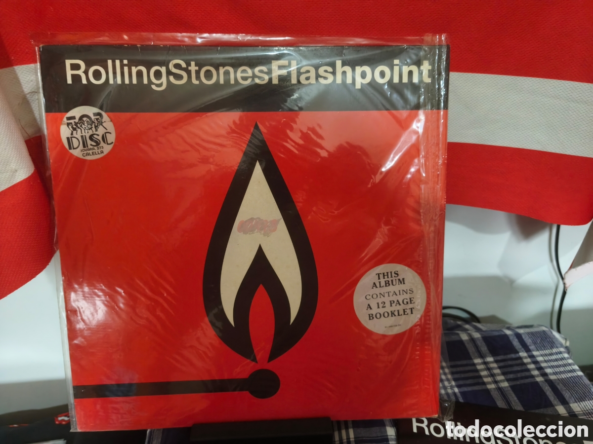 Discos de vinilo: The Rolling Stones: Flashpoint LP Espa&ntilde;a 1991 - Foto 6