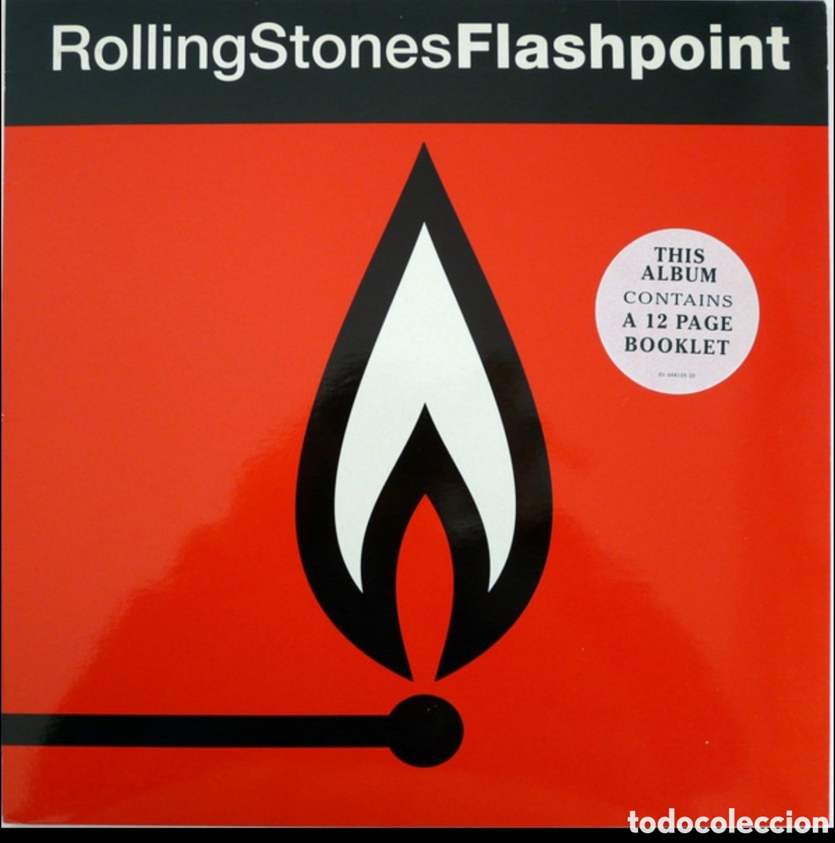 Discos de vinilo: The Rolling Stones: Flashpoint LP Espa&ntilde;a 1991