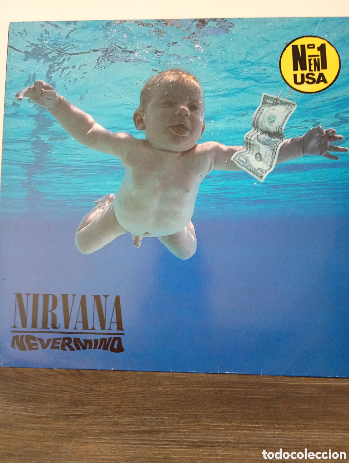 Discos de vinilo: Nirvana, Nevermind 1991. DGC-24425.