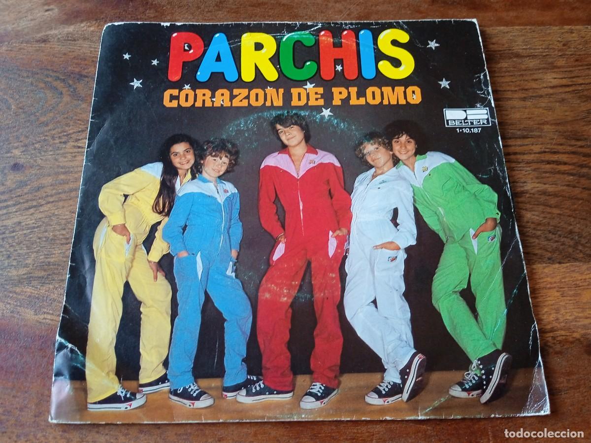 Discos de vinilo: Parchis - Corazon de Plomo, Un rayo de sol - Single original Discos Belter 1981