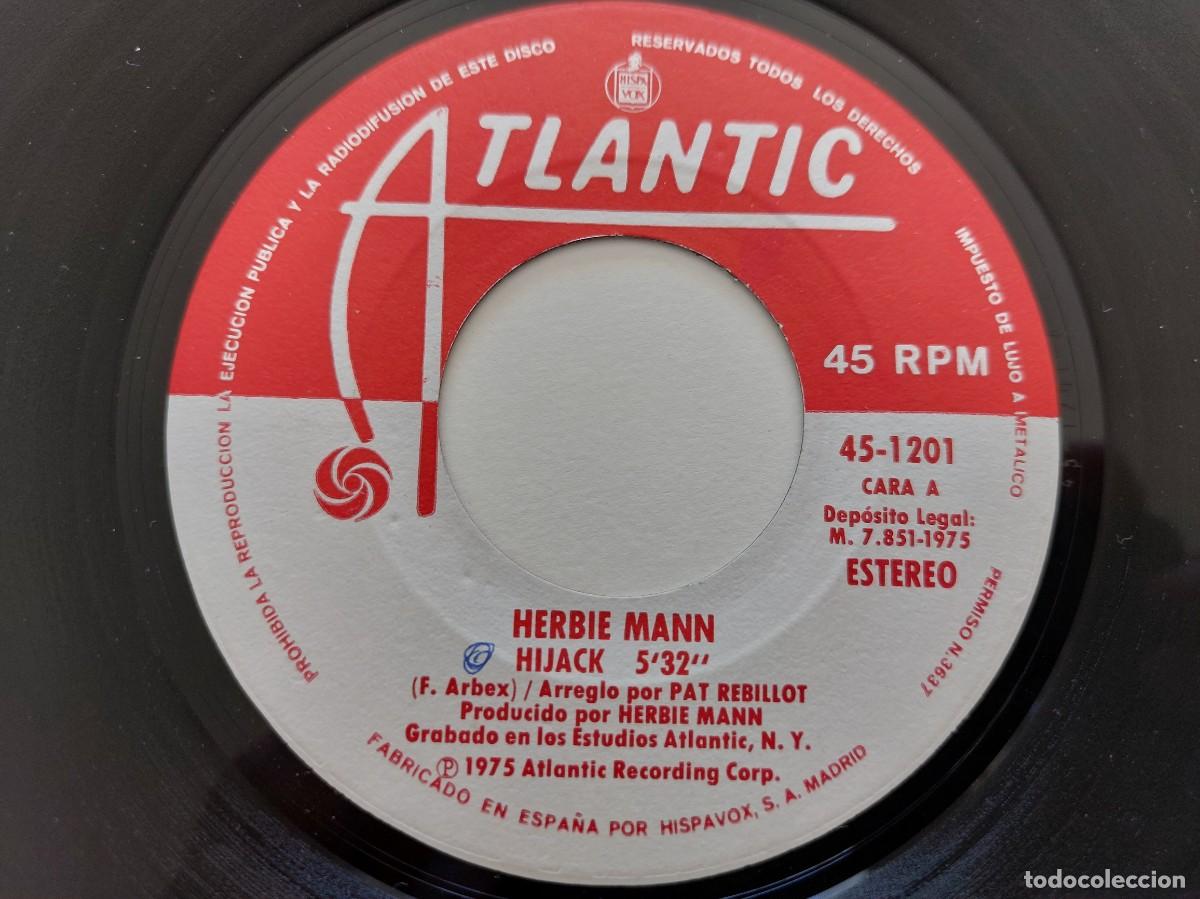 Discos de vinilo: HERBIE MANN - 45 Spain * MINT * THE ORIENT EXPRESS - Foto 3