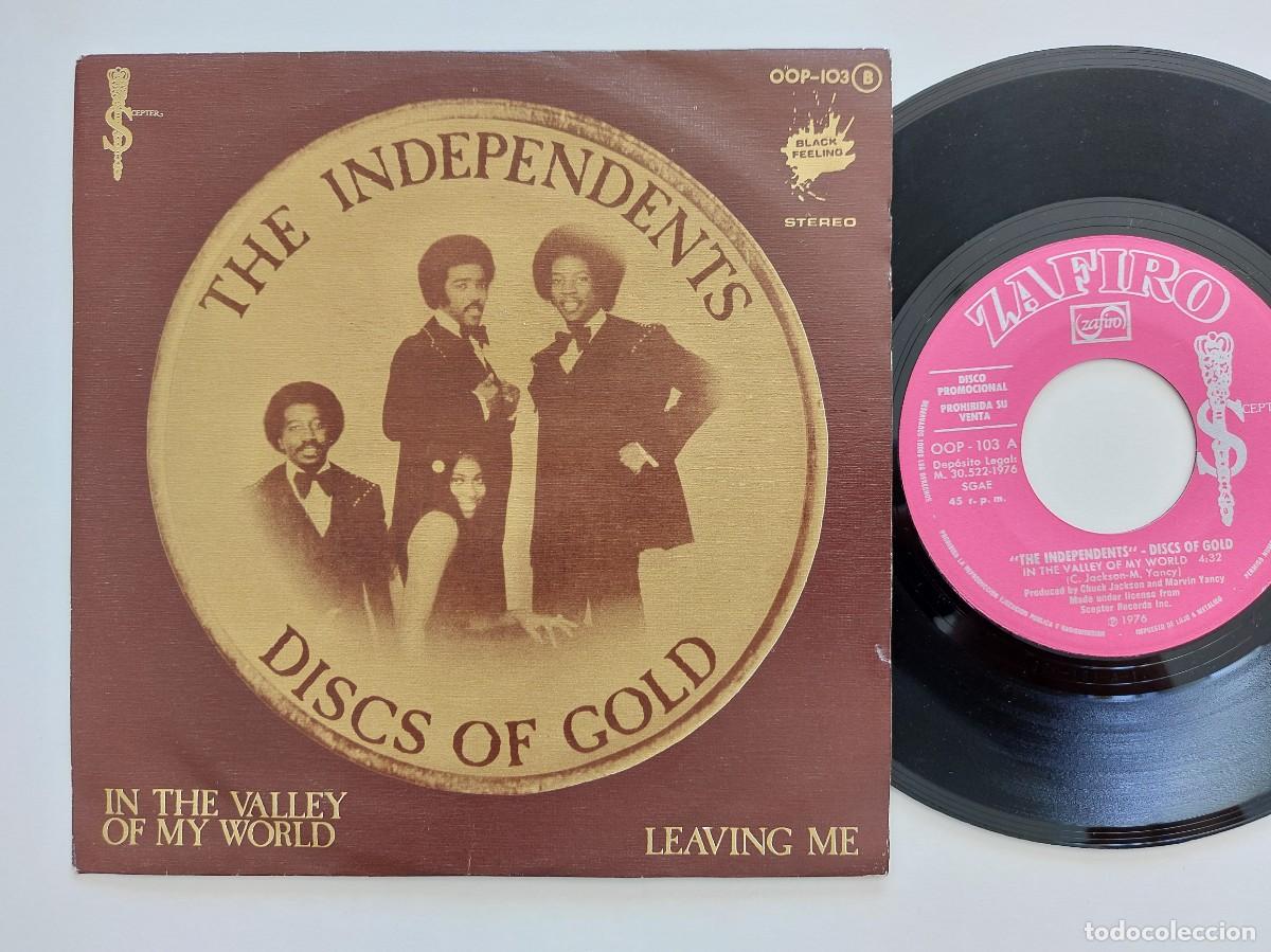 Discos de vinilo: THE INDEPENDENTS - 45 Spain * MINT * IN THE VALLEY OF MY WORLD / LEAVING ME