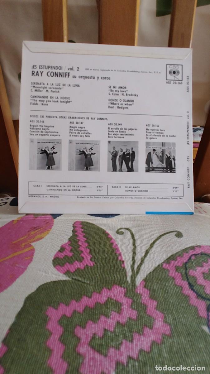 Discos de vinilo: RAY CONNIFF-EP SERENATA A LA LUZ DE LA LUNA +3 - Foto 2