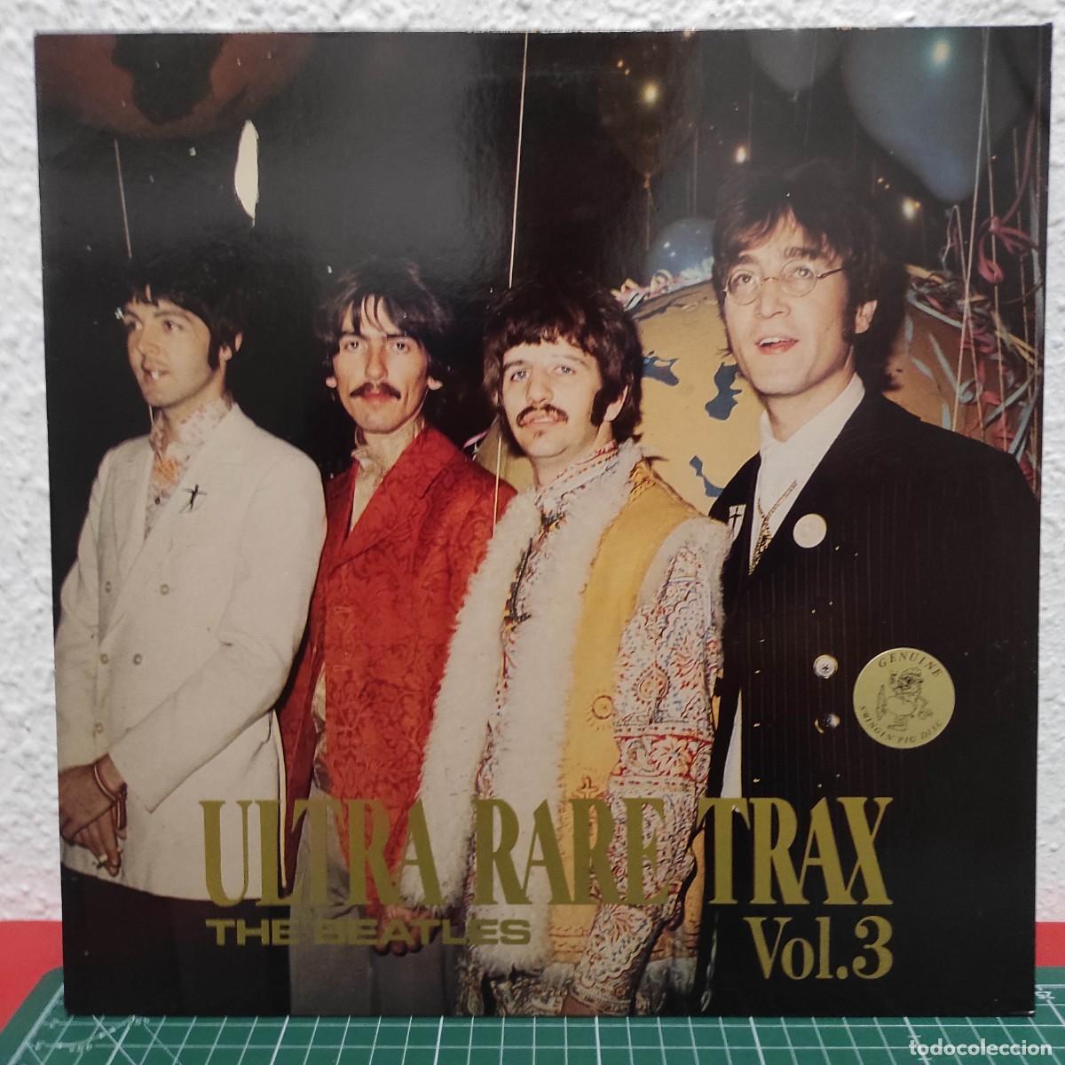 Discos de vinilo: THE BEATLES - ULTRA RARE TRAX 3 &middot; LP &middot; RED VINYL &middot; LUXEMBOURG &middot; 1989 &middot; NM/NM