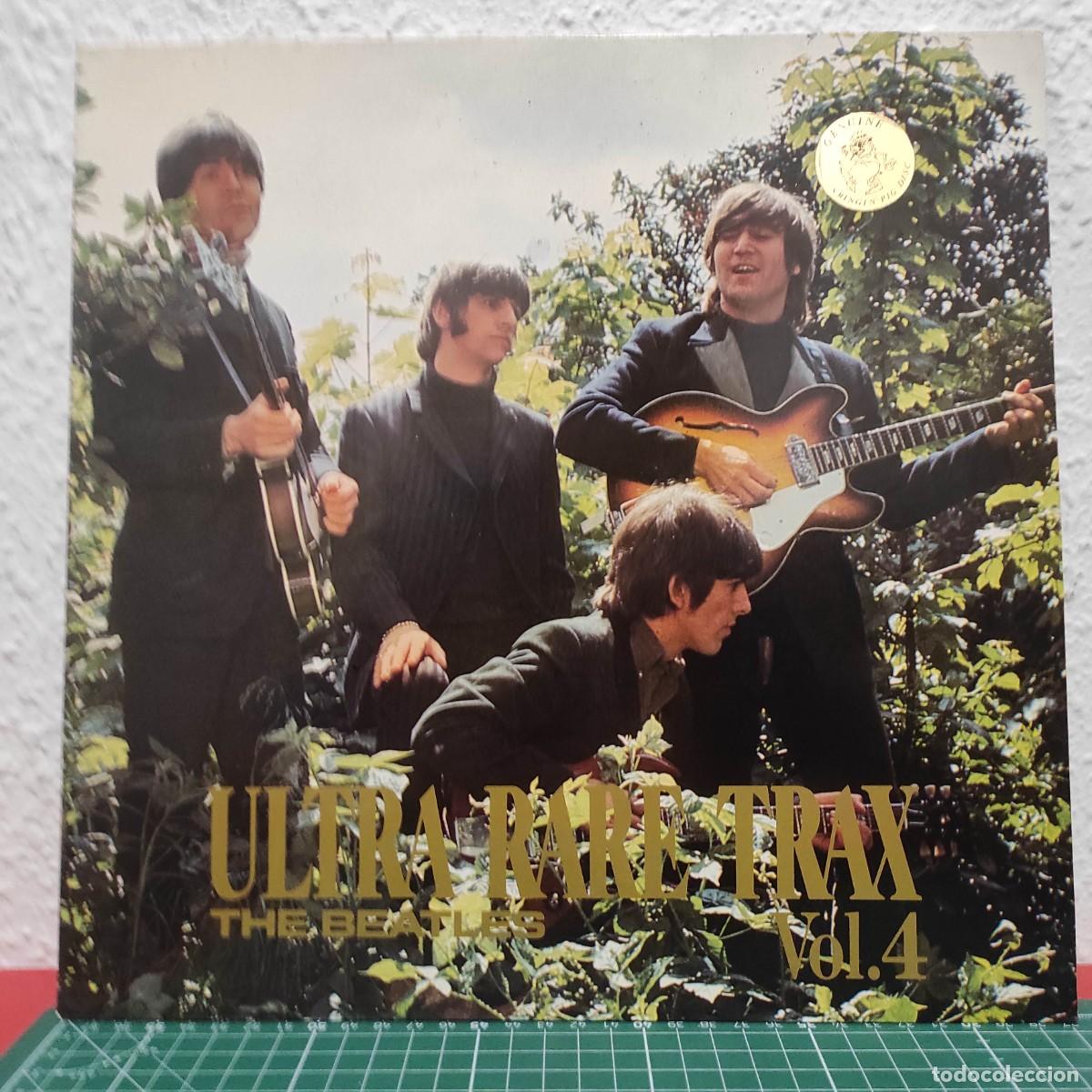 Discos de vinilo: THE BEATLES - ULTRA RARE TRAX 4 &middot; LP &middot; GREEN VINYL &middot; LUXEMBOURG &middot; 1989 &middot; NM/NM