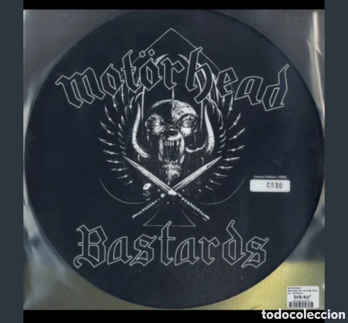 Discos de vinilo: Motorhead- Bastards LP Picture disc 1000 copias
