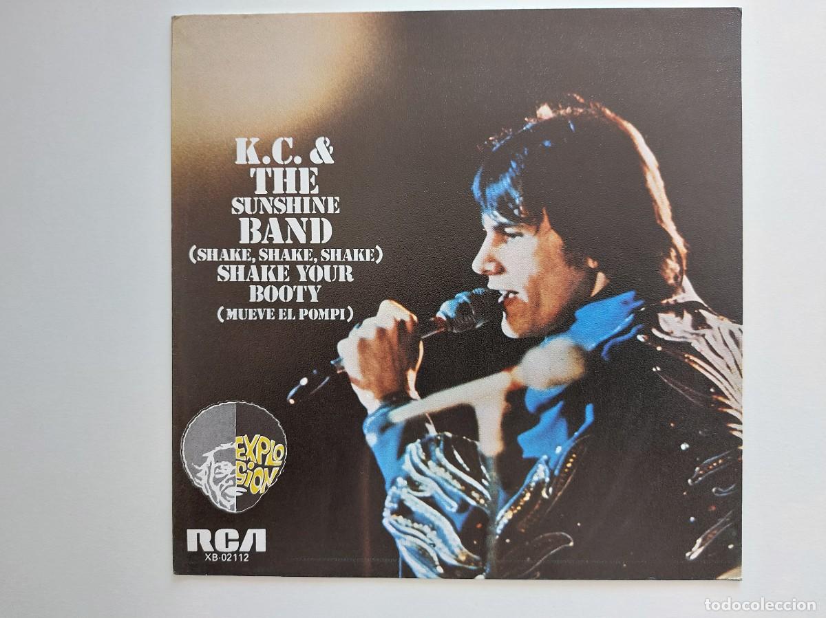 Discos de vinilo: K.C. & THE SUNSHINE BAND - 45 Spain * MINT * SHAKE YOUR BOOTY * SE VENDE S&Oacute;LO PORTADA SIN VINILO