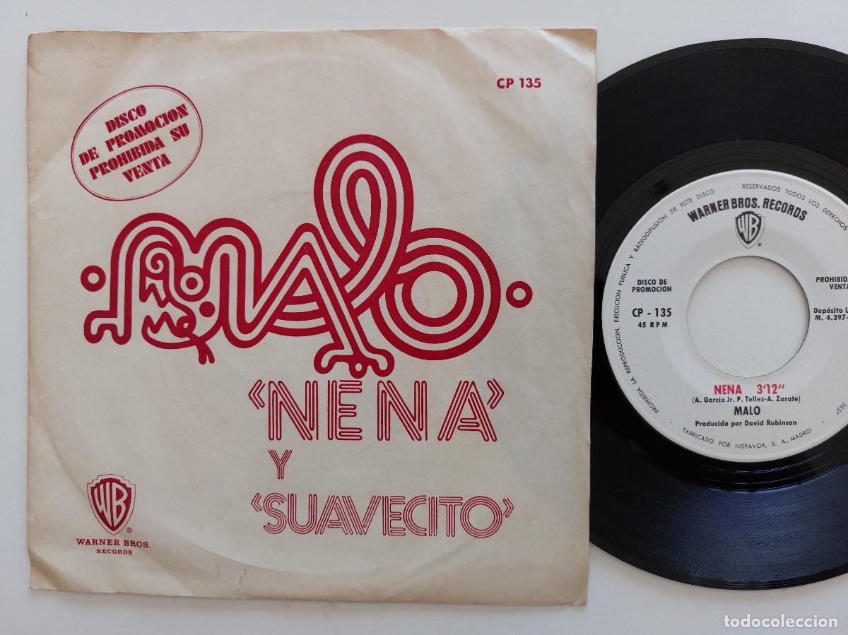 Discos de vinilo: MALO - 45 Spain * PROMO * MINT * NENA / SUAVECITO
