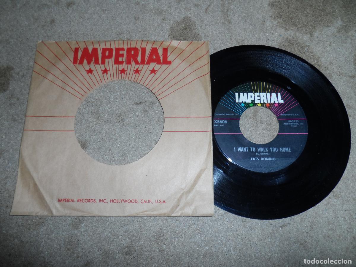 Discos de vinilo: Fats Domino &ndash; I Want To Walk You Home (USA 1959)