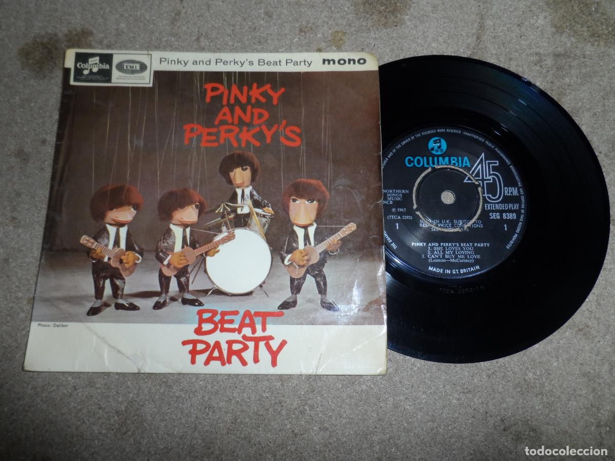 Discos de vinilo: Pinky And Perky &ndash; Pinky And Perky's Beat Party (UK 1965)