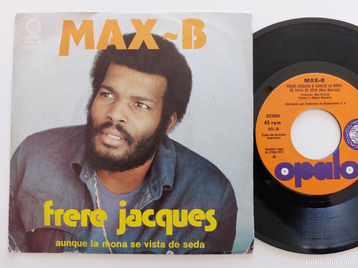 Discos de vinilo: MAX-B - 45 Spain * MINT * FRERE JACQUES - Foto 1