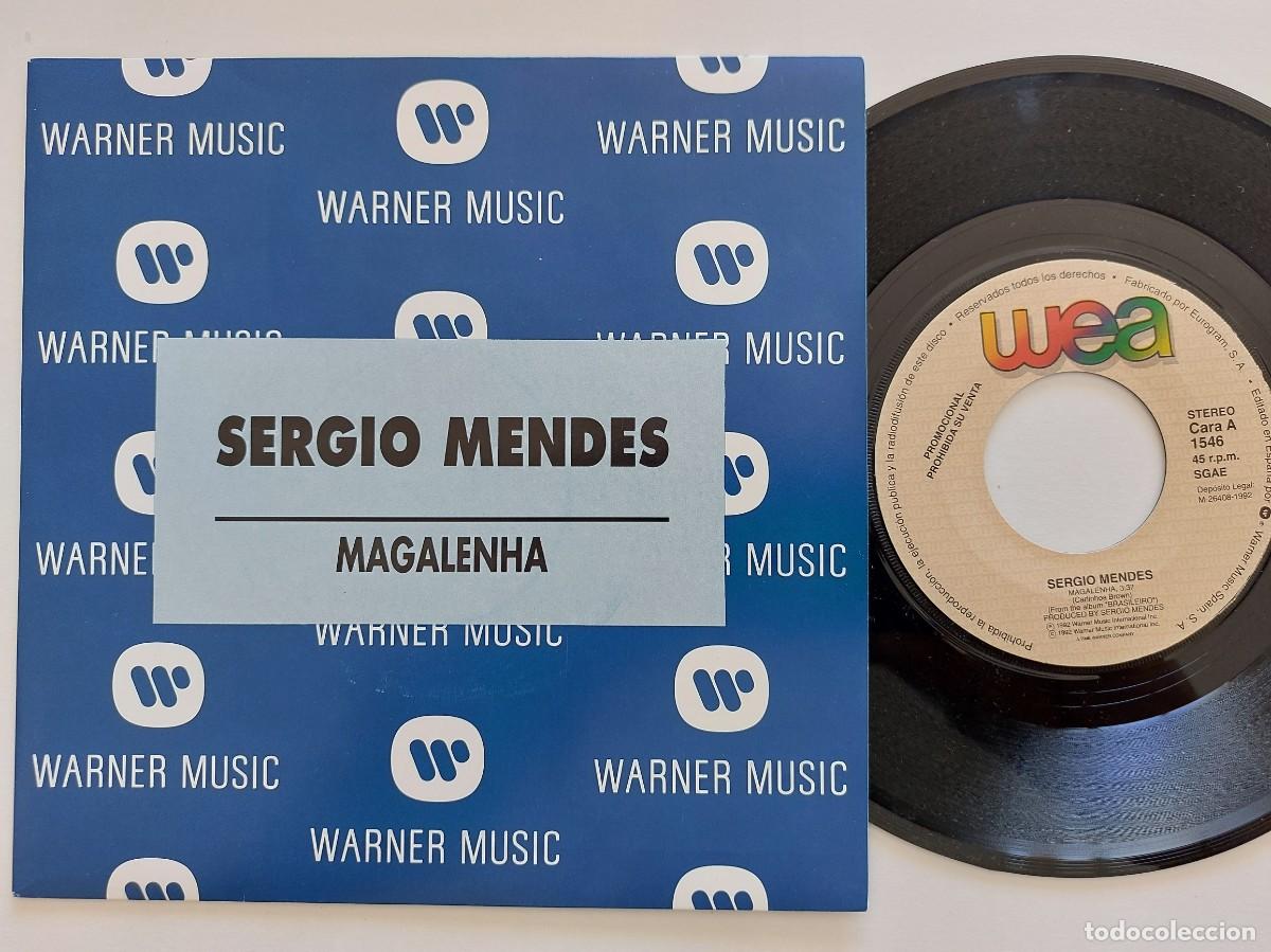 Discos de vinilo: SERGIO MENDES - 45 Spain * PROMO * MINT * MAGALENHA