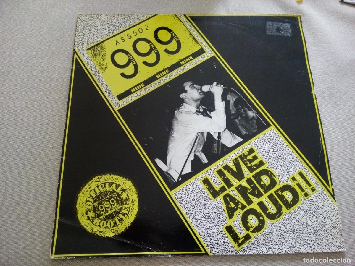 Discos de vinilo: 999 - Live And Loud!! (LP, Album)