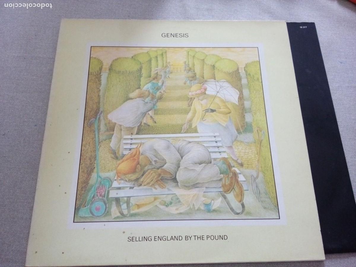 Discos de vinilo: Genesis &ndash; Selling England By The Pound LP 1973 CON LETRAS