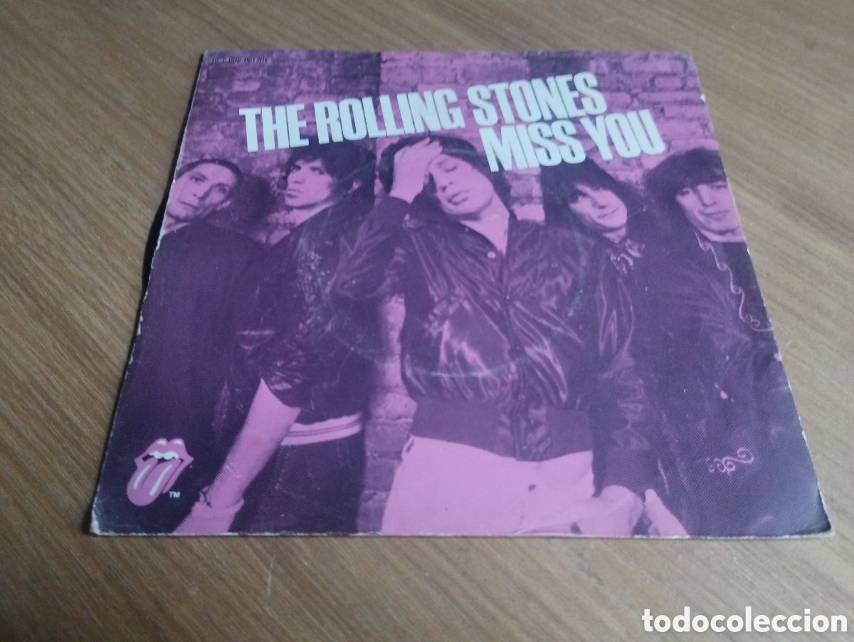 Discos de vinilo: The Rolling Stones MissYou Emi Odeon a&ntilde;o 1978