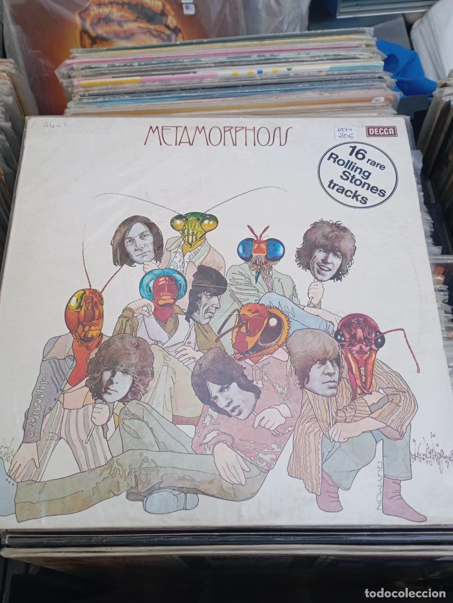 Discos de vinilo: LP doble THE ROLLING STONES metamorfosis VG+ VG++