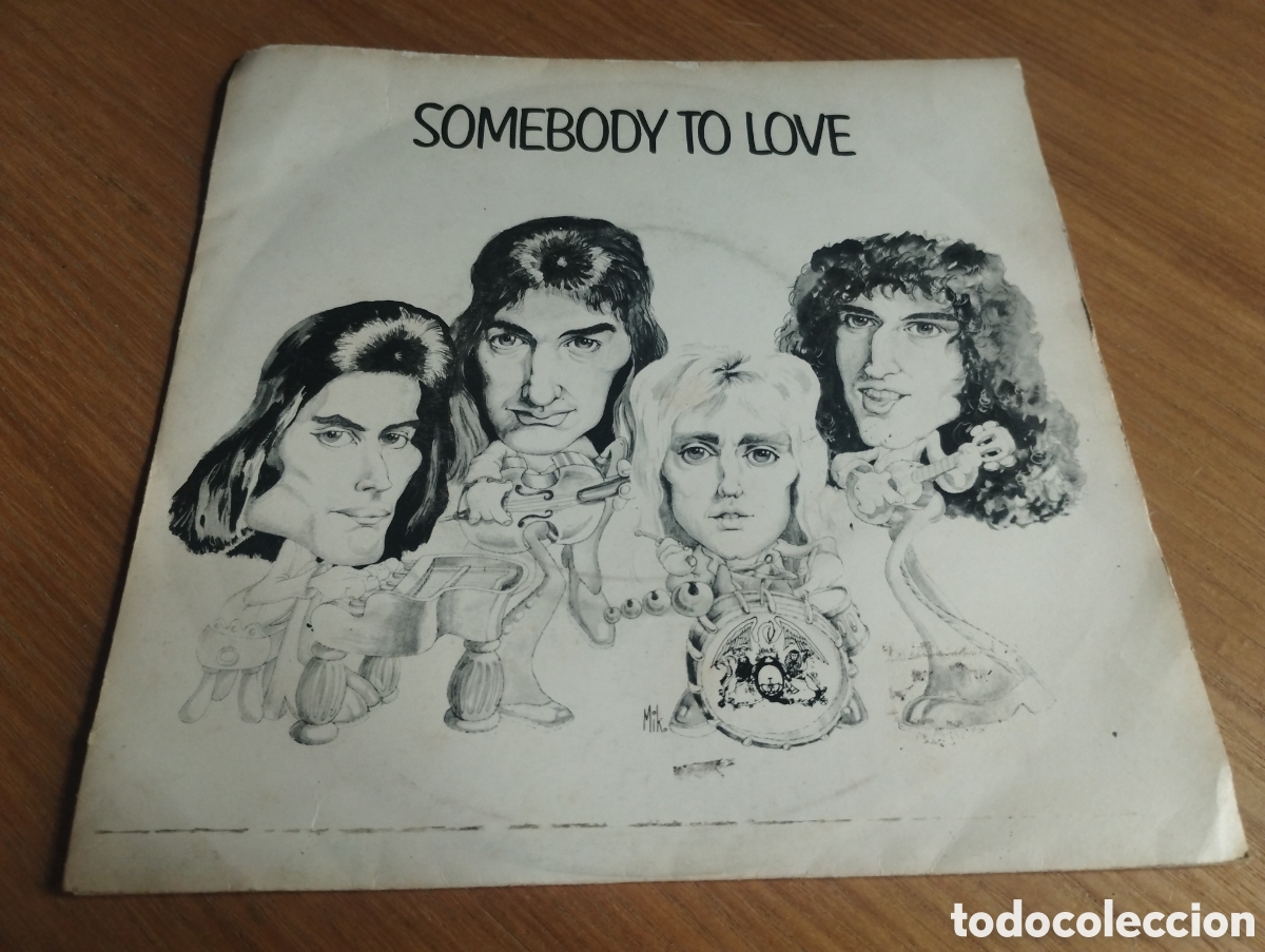 Discos de vinilo: Somebody To Love Queen Emi Odeon a&ntilde;o 1876