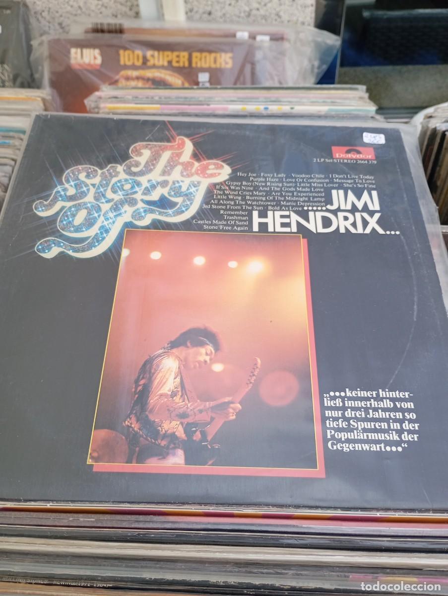 Discos de vinilo: LP doble THE STORY OF JIMI HENDRIX VG+ VG++