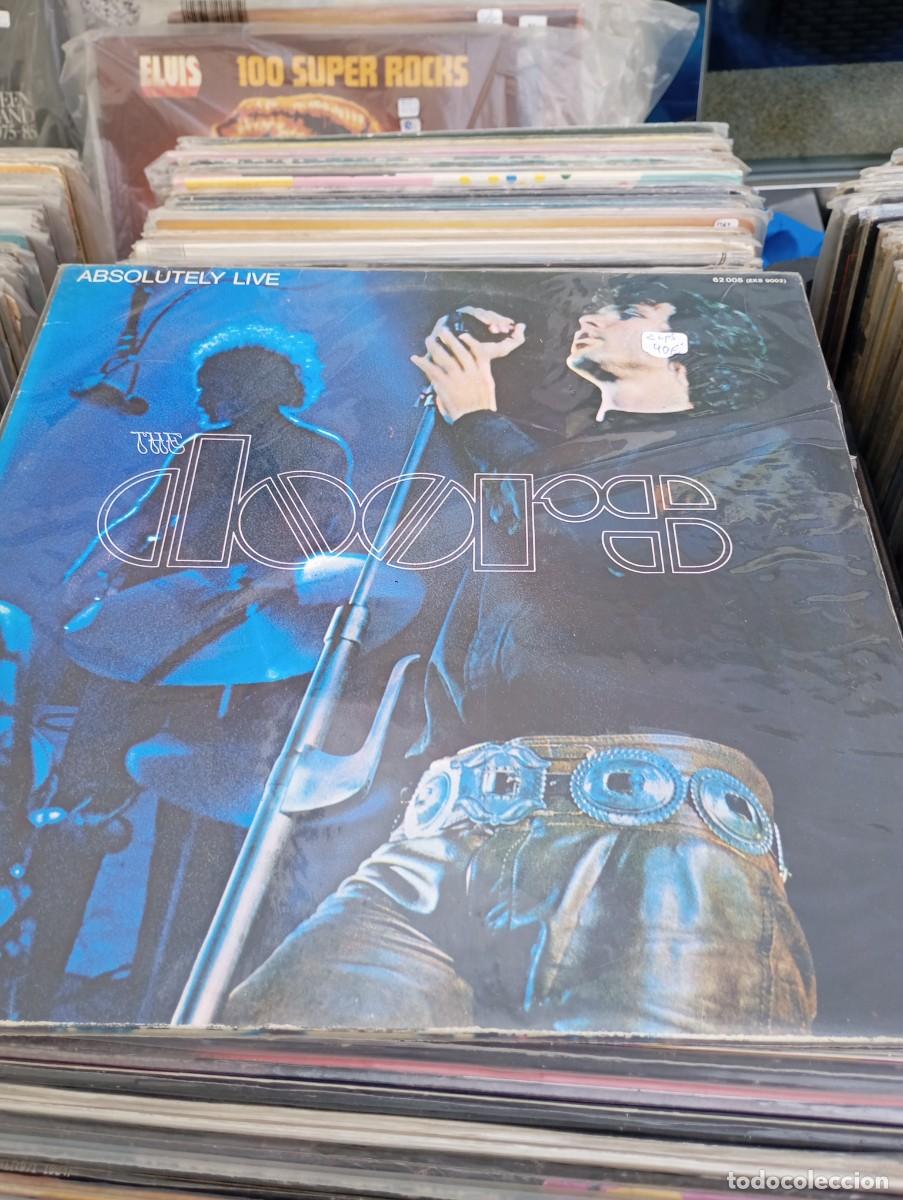 Discos de vinilo: LP doble THE DOORS ABSOLUTELY LIVE VG+ VG++