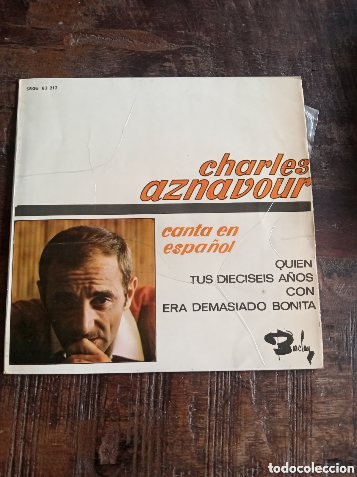 Discos de vinilo: Vinilo Single EP Charles Aznavour 1966