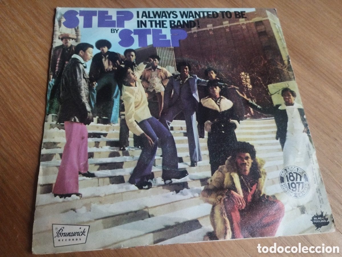 Discos de vinilo: Step by Step I Always Wanted To Be In The Band Zafiro a&ntilde;o 1977