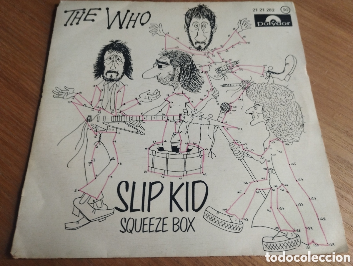 Discos de vinilo: The Who Slip Kid Squeeze Box Polydor a&ntilde;o 1975
