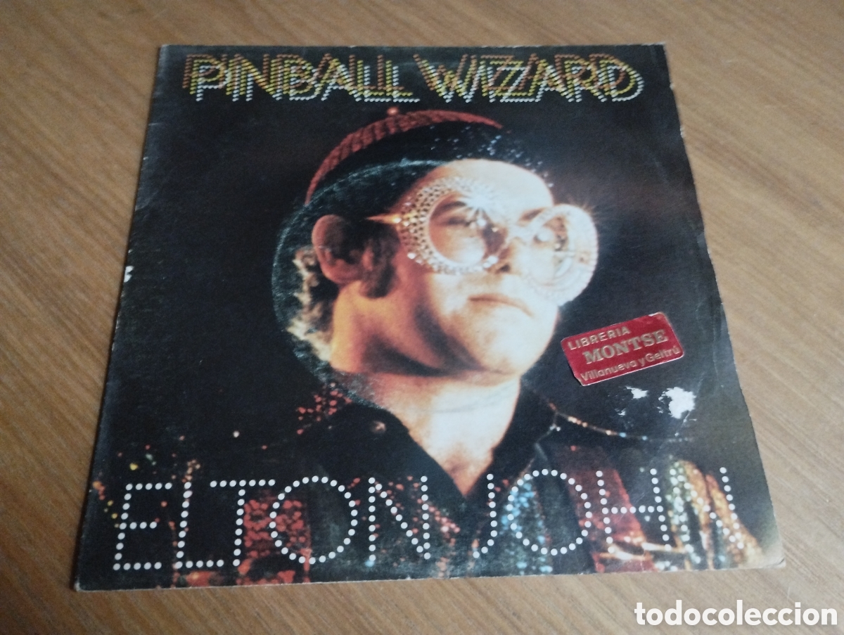 Discos de vinilo: Pin all Wizard Elton John Emi Odeon a&ntilde;o 1976