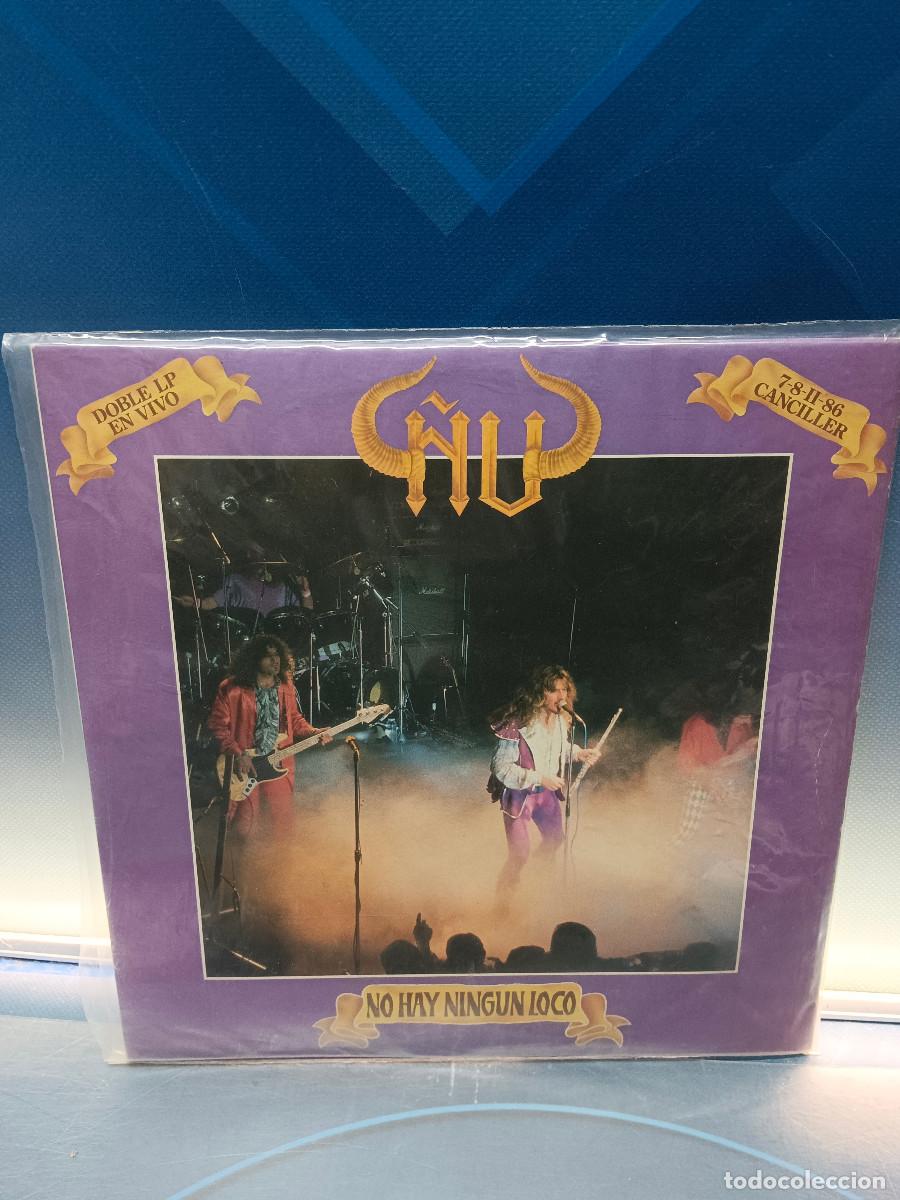 Discos de vinilo: disco 2xLP &Ntilde;u &ndash; No Hay Ningun Loco , Discos Barrab&aacute;s &ndash; 2xLP, Album, 1986, Spain
