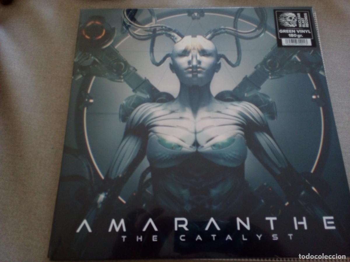 Discos de vinilo: AMARANTHE THE CATALYST LP GREEN 180 GR. &iexcl;&iexcl;PRECINTADO&iexcl;&iexcl;