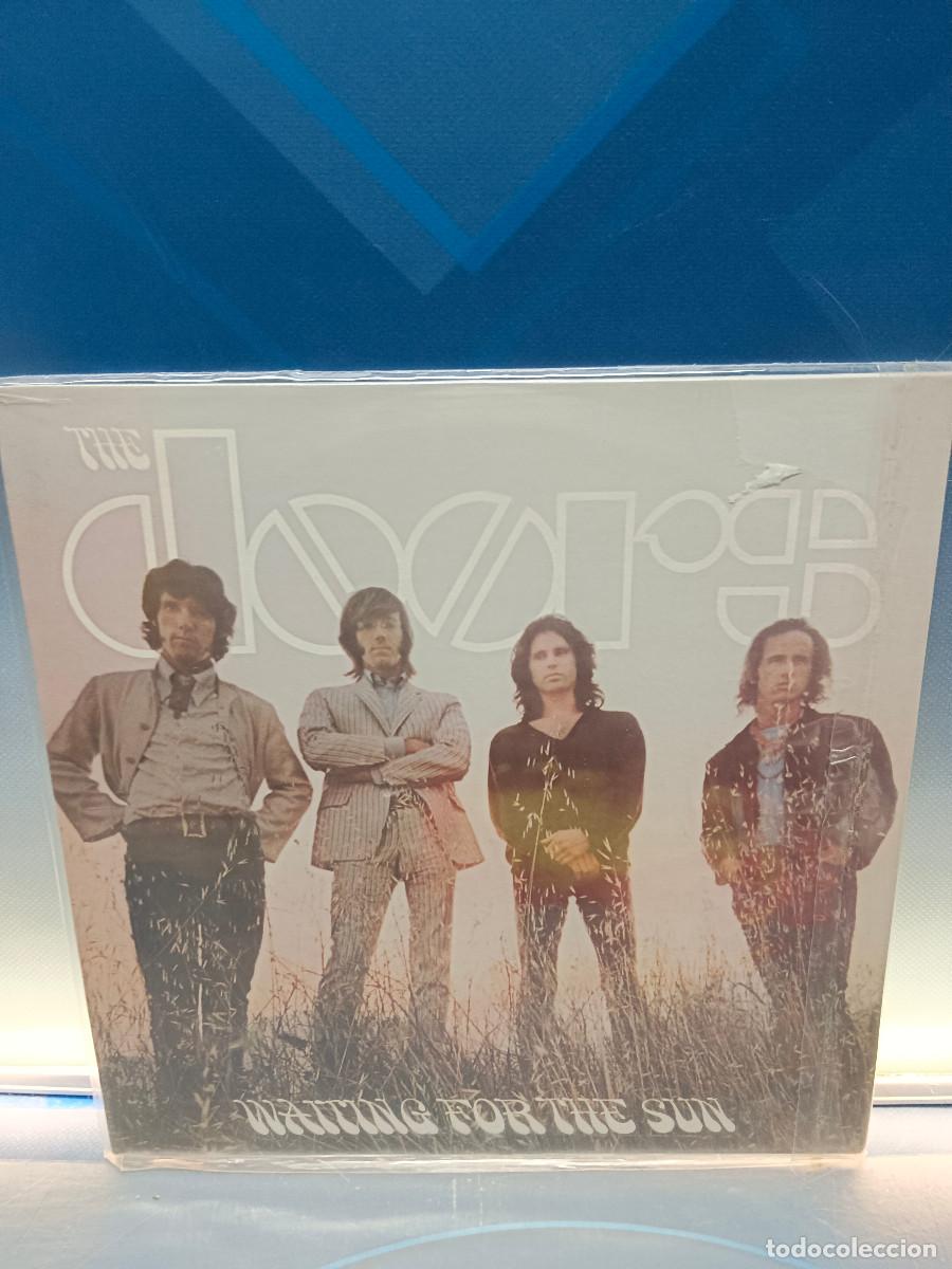 Discos de vinilo: Disco LP vinilo the doors, waiting for the sun, vinilo verde rareza, 1976