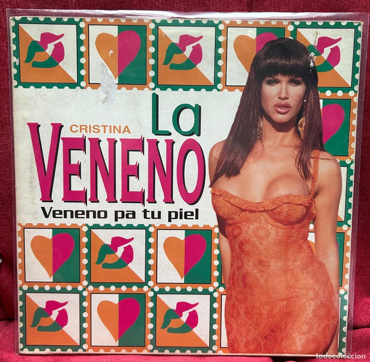 Discos de vinilo: Cristina La Veneno &ldquo;veneno pa tu piel&rdquo; 1996 Max Music
