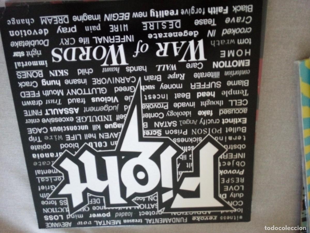 Discos de vinilo: Fight - War Of Words (LP, Album, RE, 180)