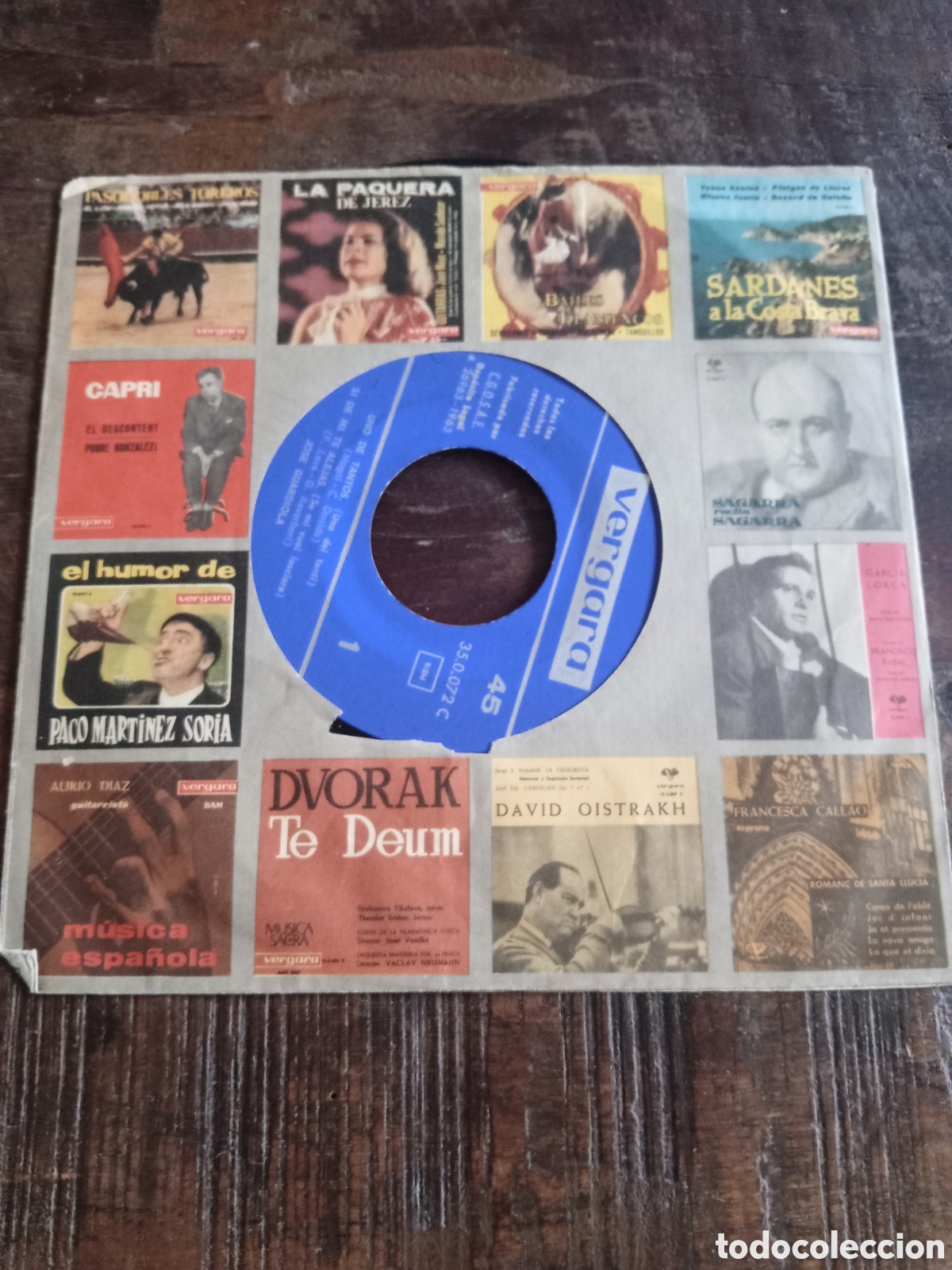 Discos de vinilo: Vinilo Single EP Jos&eacute; Guardiola 1963 - Foto 3