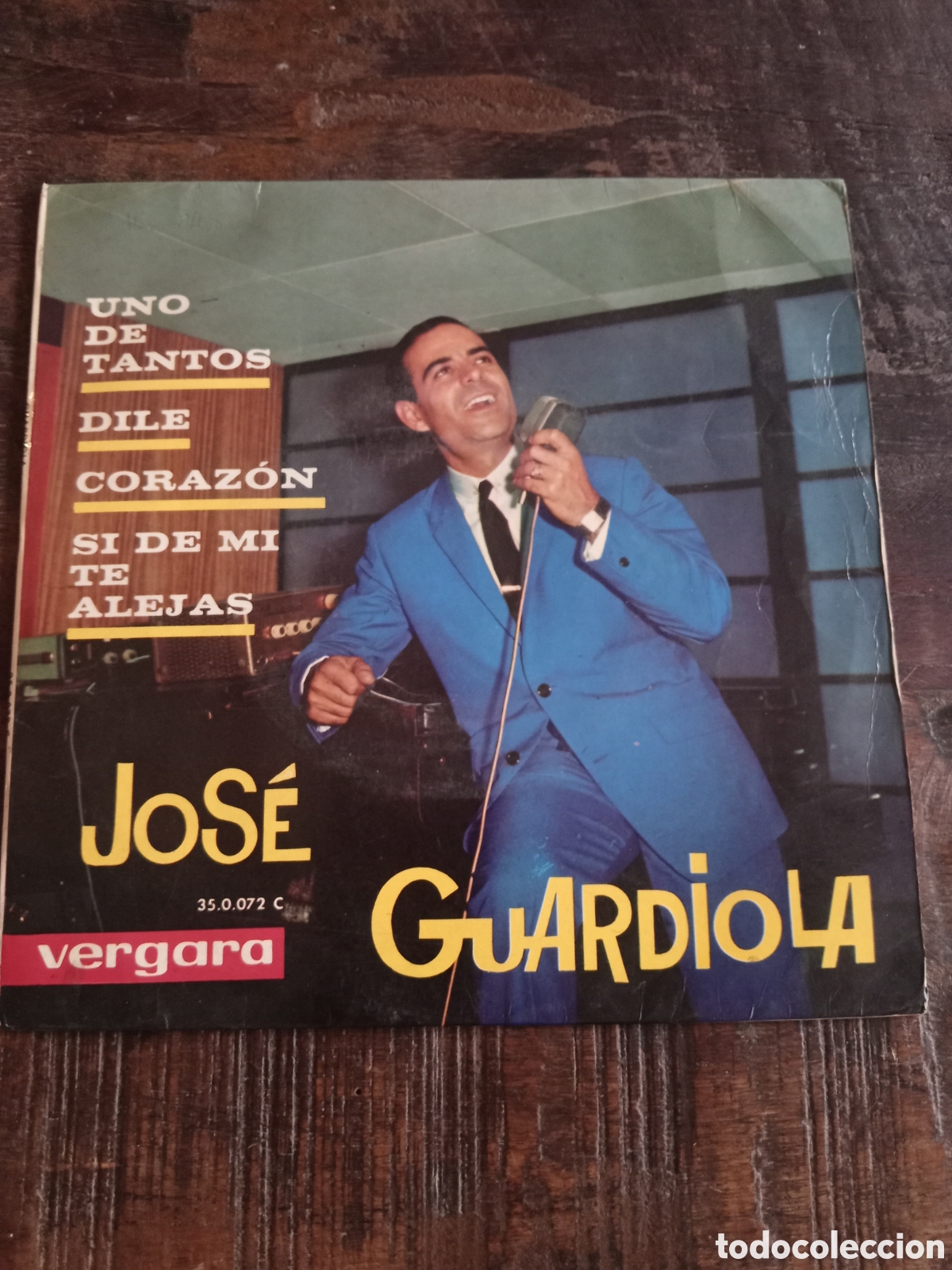 Discos de vinilo: Vinilo Single EP Jos&eacute; Guardiola 1963