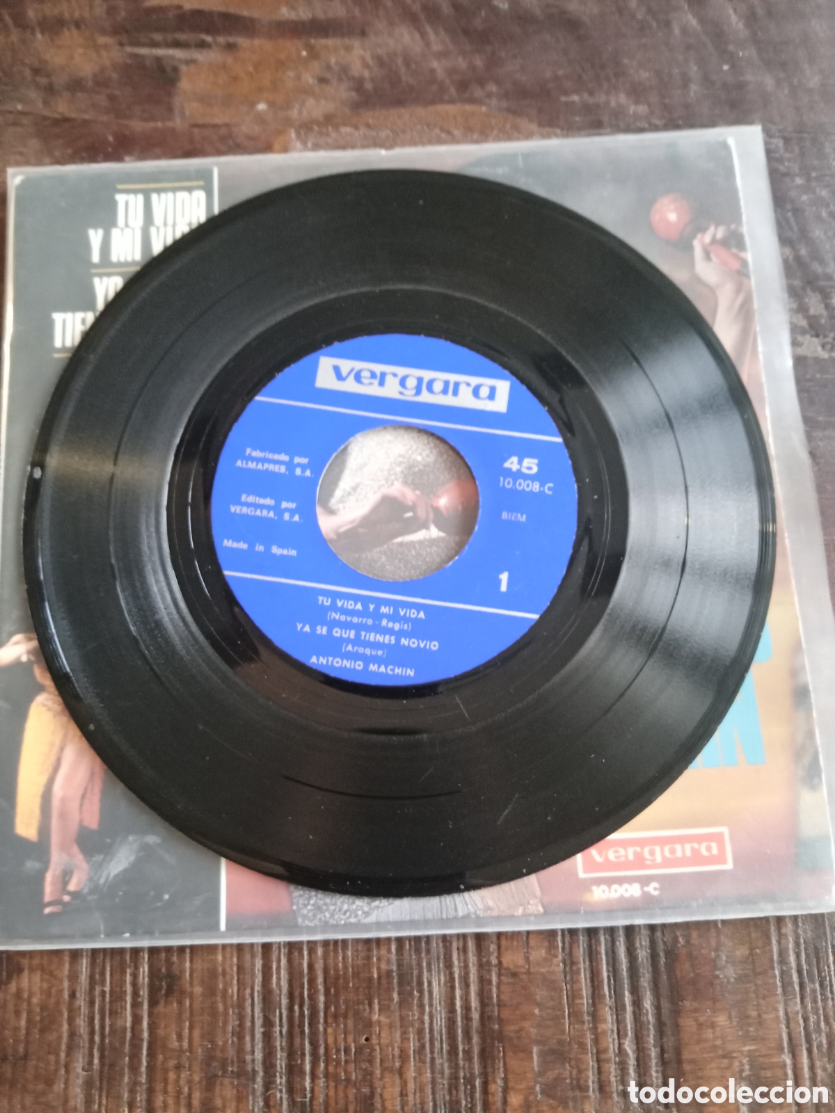 Discos de vinilo: Vinilo Single EP Antonio Mach&iacute;n 1967 - Foto 3