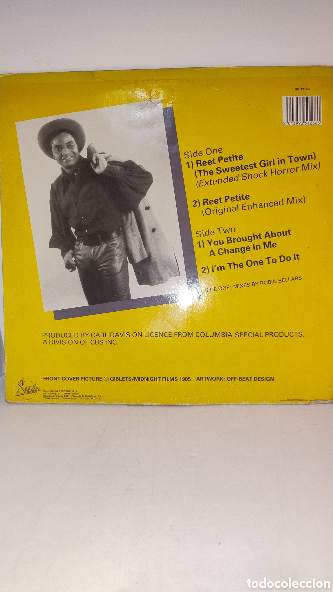 Discos de vinilo: Jackie Wilson maxi 45 rom - Foto 2