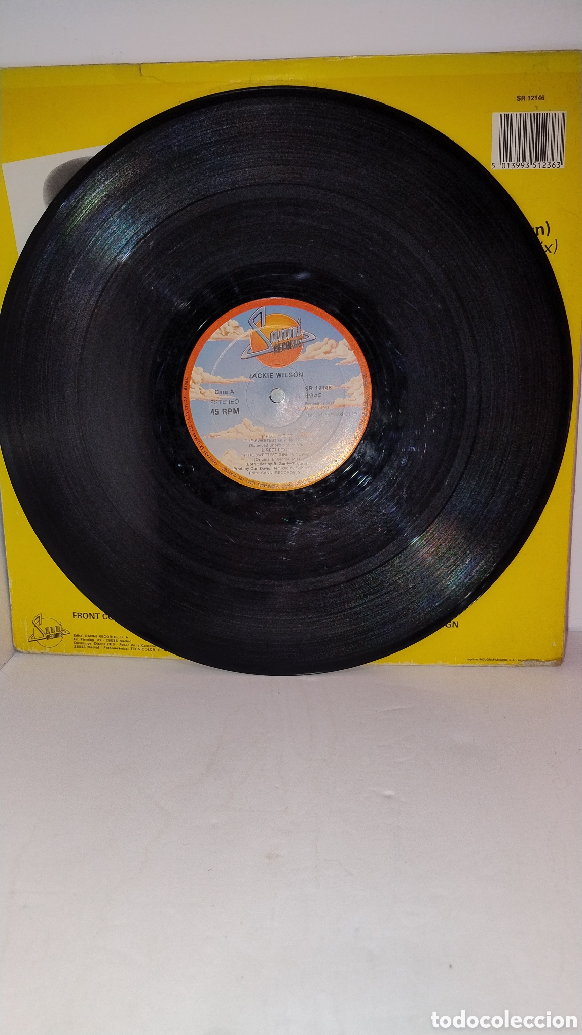 Discos de vinilo: Jackie Wilson maxi 45 rom - Foto 3
