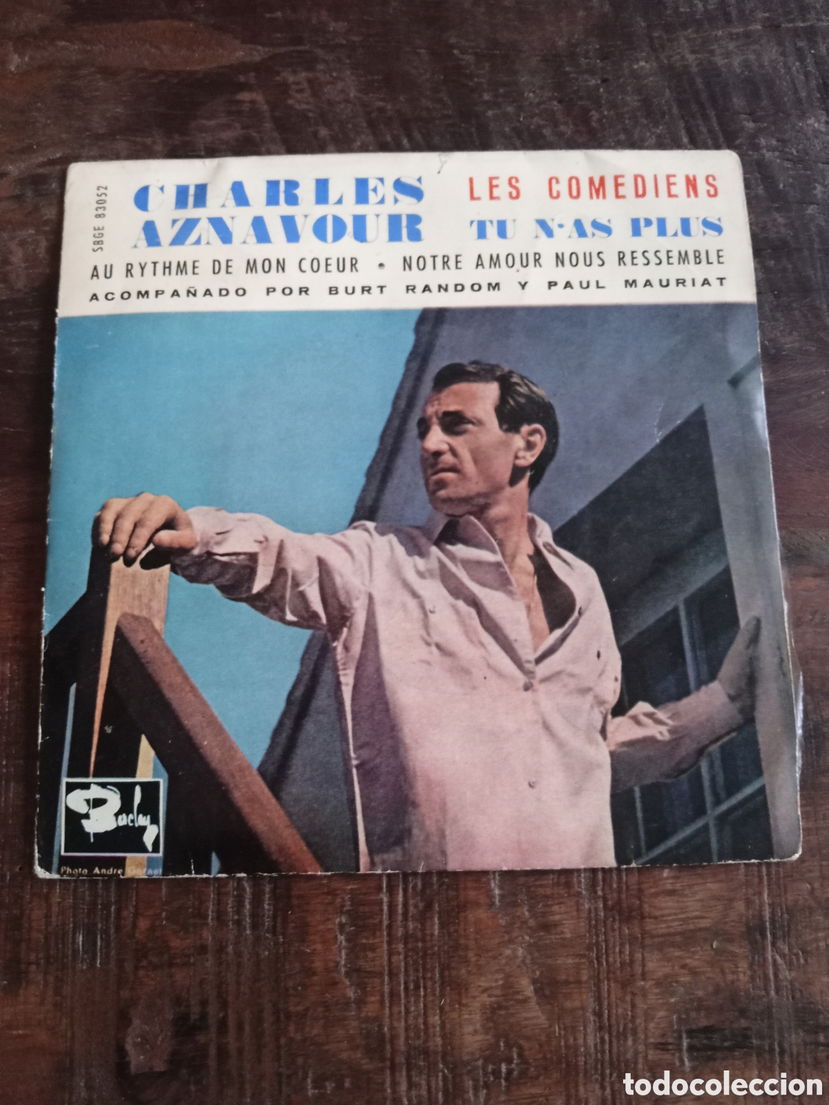 Discos de vinilo: Vinilo Single EP Charles Aznavour 1963